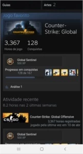 Conta steam 9 anos esse ano vai para 10 anos medalha cs