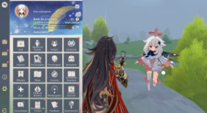 AR 55 Dehya + Sinal dos Mares, Diluc + Espadão, Nahida C1 - Genshin Impact