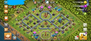 Clash of clans cv12 quase full