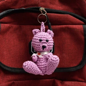 Chaveiro ursinho — Cor Sortida - Artesanato e Personalizados