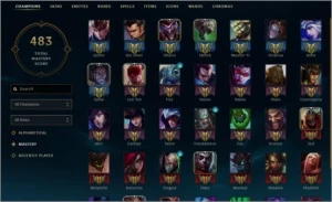 Conta LoL LV 326 - Platina 3 - 1,5KK De Quinn - League of Legends