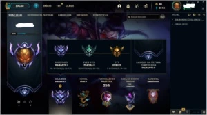 Conta LOL Diamante 1 . Conta de 2013 - League of Legends