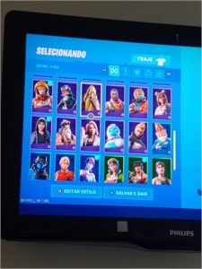 Conta fortnite com John Wick + 41 skins