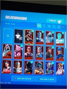 Conta fortnite com John Wick + 41 skins