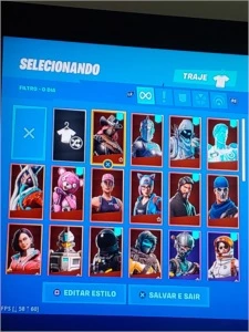 Conta fortnite com John Wick + 41 skins