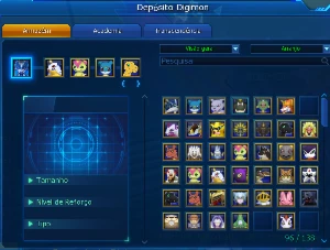💥 Conta End-Game LA-OMEGA 💥 - Digimon Masters Online DMO