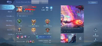 Vendo conta mobile legends
