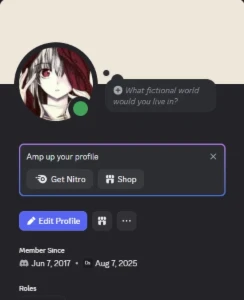 conta discord - Redes Sociais