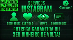 Seguidores, Curtidas, Views, Comentários - Instagram (Md/Br) - Redes Sociais