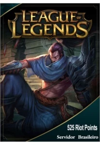GIFD CARD LEAGUE OF LEGENDS 525 RIOT POINTS LOL
