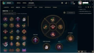 Vendo conta LoL - Diamante 5 -Todos os Campeões - 289 Skins - League of Legends