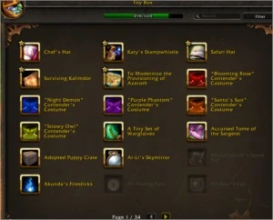 Conta WoW/Bnet de um ex farmador de mount Hardcore. 7 TCG's - Blizzard