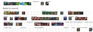 Conta WoW/Bnet de um ex farmador de mount Hardcore. 7 TCG's - Blizzard