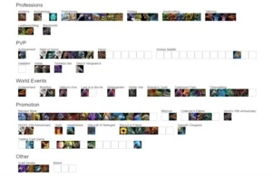 Conta WoW/Bnet de um ex farmador de mount Hardcore. 7 TCG's - Blizzard