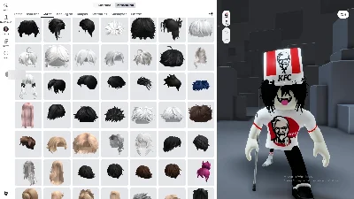 Conta Roblox Contendo Korblox E Diversos Itens