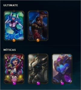 Conta com Todos os Champs e 130 skins - League of Legends LOL