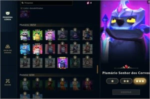 Conta com Todos os Champs e 130 skins - League of Legends LOL