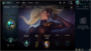 Conta LOL Platina III - League of Legends