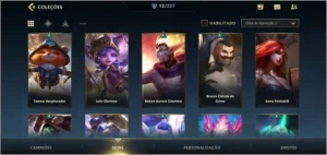 Conta main supp - League of Legends: Wild Rift LOL WR