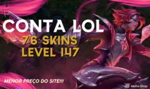 Conta De League Of Leagends|Full Acesso|Skins 76 |Level 147| - League of Legends LOL