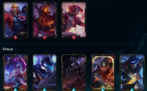 Conta De League Of Leagends|Full Acesso|Skins 76 |Level 147| - League of Legends LOL