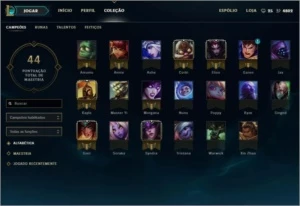 Conta League Of Legends Unranked LOL