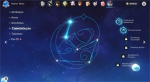 AR56 - 26 itens cinco estrelas + 5 armas do PB - Genshin Impact
