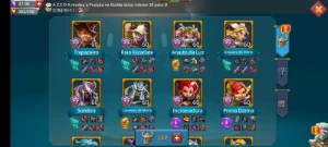 Conta T5 Lords Mobile