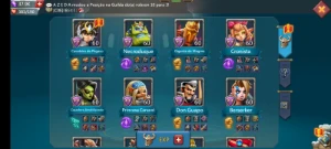 Conta T5 Lords Mobile