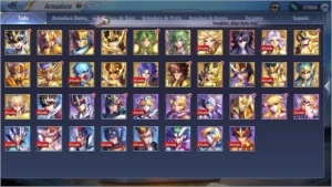 SAINT SEIYA - LEVEL 58 - A1 - MILO DC E MUITO MAIS! - Saint Seiya Awakening SSA