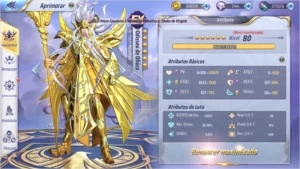SAINT SEIYA - LEVEL 58 - A1 - MILO DC E MUITO MAIS! - Saint Seiya Awakening SSA