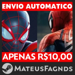 🥇 Homem Aranha Remastered + Spiderman Miles Morales - Steam