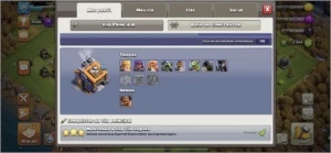 CV11 BEM UPADO QUASE 6 CONSTRUTORES - Clash of Clans