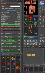 Conta Tibia 2 EK e 1 knight