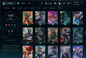 Conta Lol + valorant com skins - League of Legends