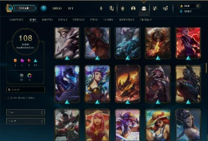 Conta Lol + valorant com skins - League of Legends