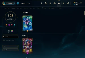 Conta Lol + valorant com skins - League of Legends