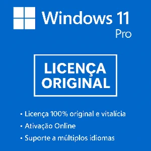 Windows 11 Pro - Licença Original e Permanente - Softwares and Licenses