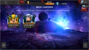 conta marvel torneio de campeoes ..top/milionária - Outros