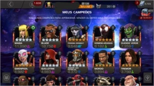 conta marvel torneio de campeoes ..top/milionária - Outros