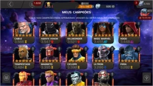 conta marvel torneio de campeoes ..top/milionária - Outros