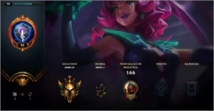 CONTA LOL OURO IV - 55 CAMPEÕES - 13 SKINS (TROCA DE EMAIL) - League of Legends