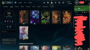 Vendo conta Riot LoL e Valorant - League of Legends
