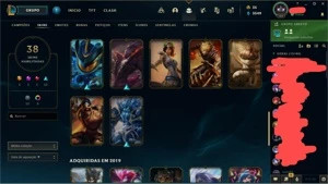 Vendo conta Riot LoL e Valorant - League of Legends