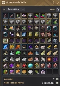 Conta BDO Wizard 64 680gs pra vender logo! - Black Desert