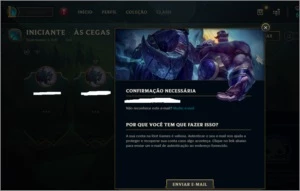 Conta Smurf LoL Unranked - League of Legends