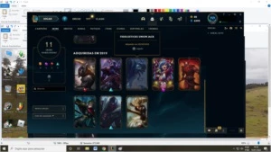 Conta League of Lengends/ Ouro sesson Passada - League of Legends LOL