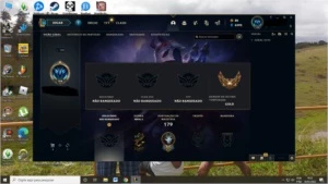 Conta League of Lengends/ Ouro sesson Passada - League of Legends LOL