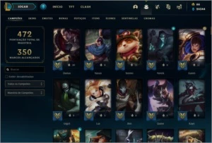 Conta League of Legends - Platina 2 LOL