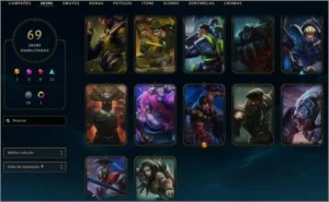 conta de lol gold - League of Legends